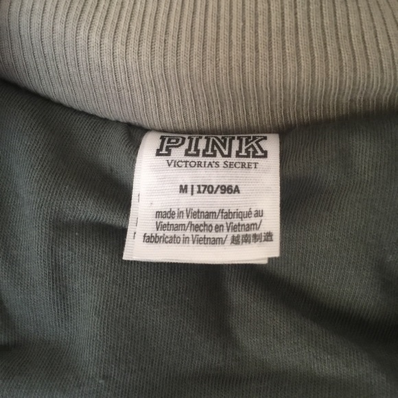Victoria's Secret Pink Hooded Bomber Jacket - Med - Picture 2 of 7
